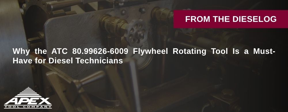 Why the ATC 80.99626-6009 Flywheel Rotating Tool Is a Must-Have for Diesel Technicians